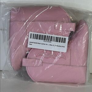 MaMTaKoN Real Leather Soft Sole Baby Cowgirl Boots 6 to 12 months New